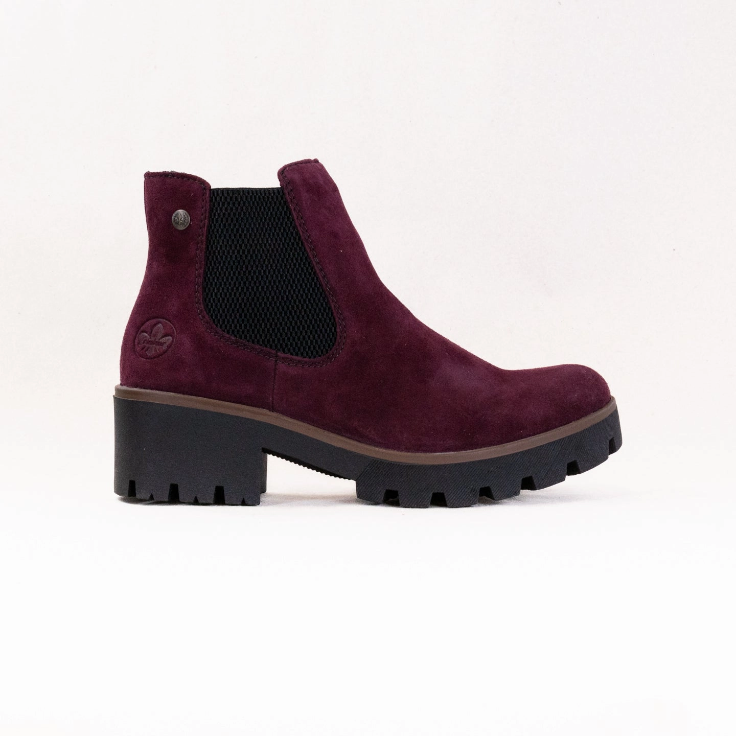 Rieker 79265 Amalia Boot (Women's) - Red Graduate Non Marking Tread