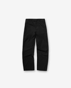 Versatile Fashion No Fuss Fit Wool Pant - Jet Black