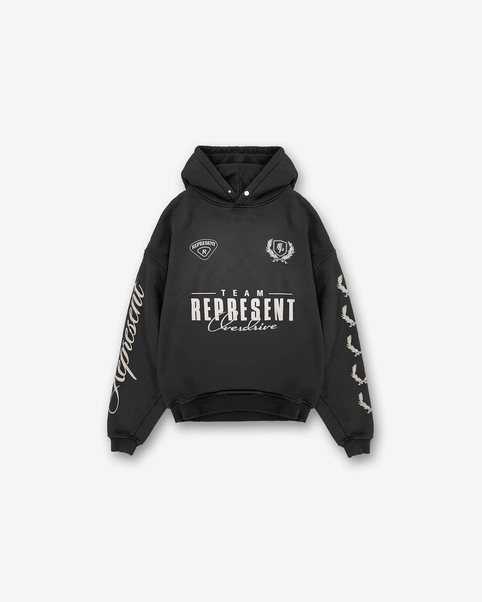 World Championship Hoodie - Stained Black Style Feel