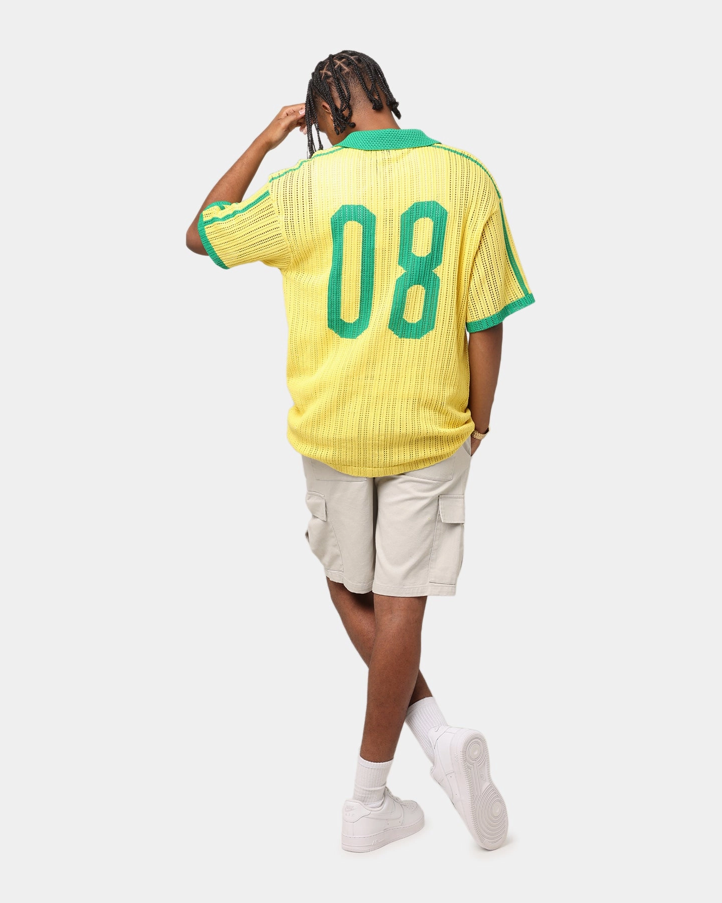 Four Way Stretch XXIII Knit Jersey Yellow/Green