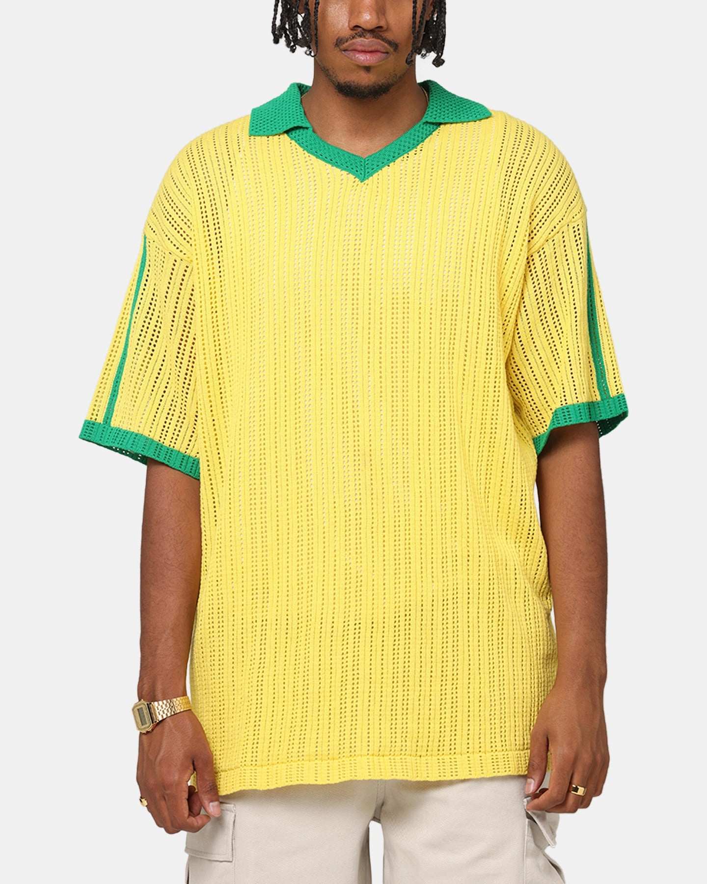 BreathableMesh XXIII Knit Jersey Yellow/Green