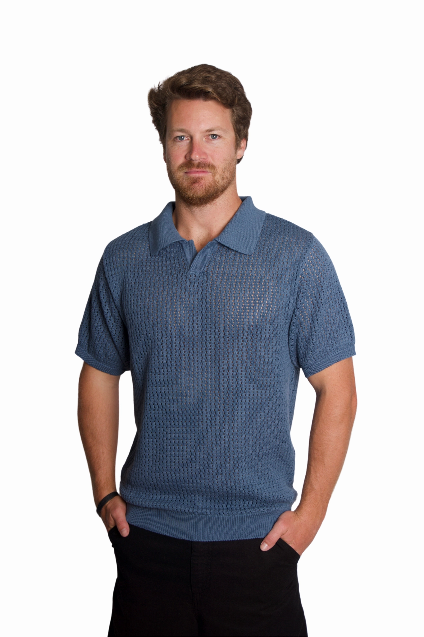 Yuma Polo in Blue All-day Flex