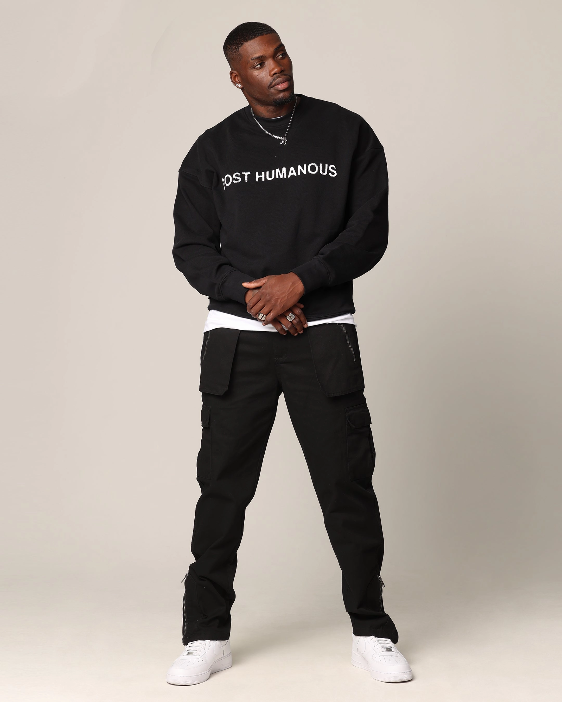 Saint Morta Martial Law Cargo Pants Black Light support Low Maintenance