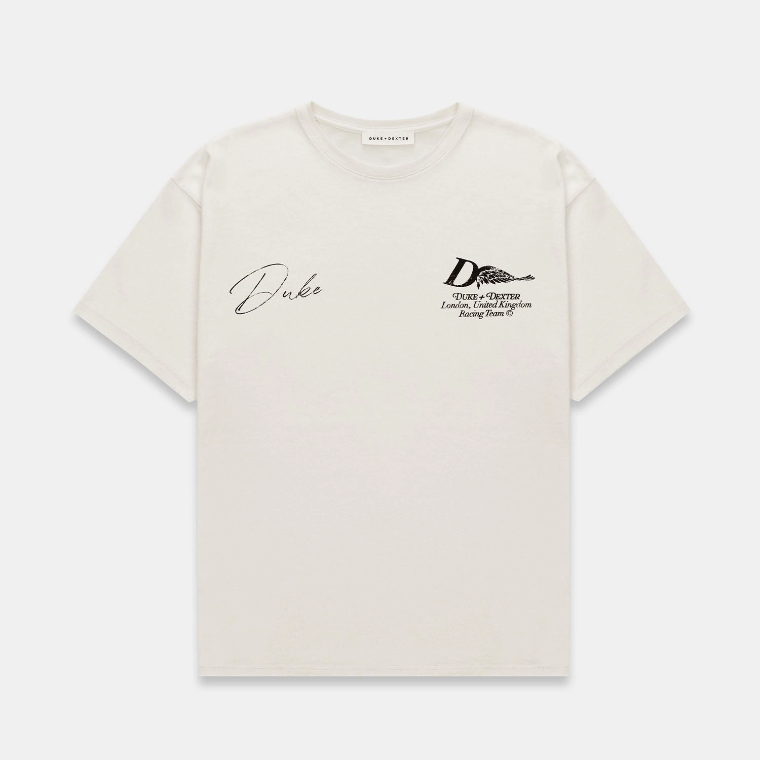 DR3 Sketch Helmet Vintage White T-Shirt family gathering Light and Soft