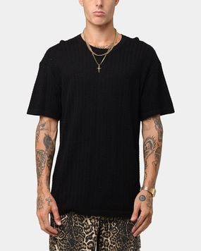 LayeredCuff XXIII Hampton Knit T-Shirt Black
