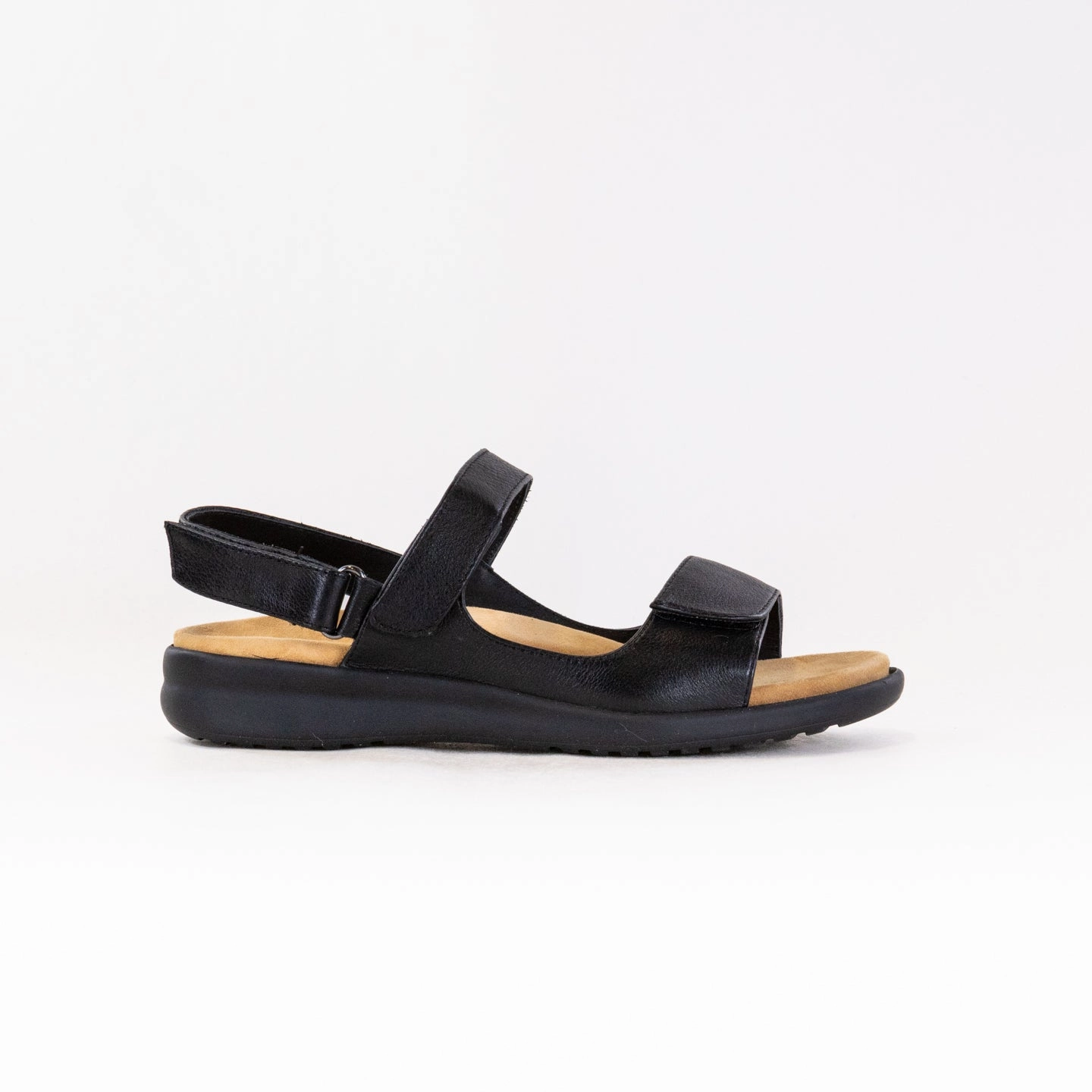 Ziera Benji (Women's) - Black/Black Sole Light sandals