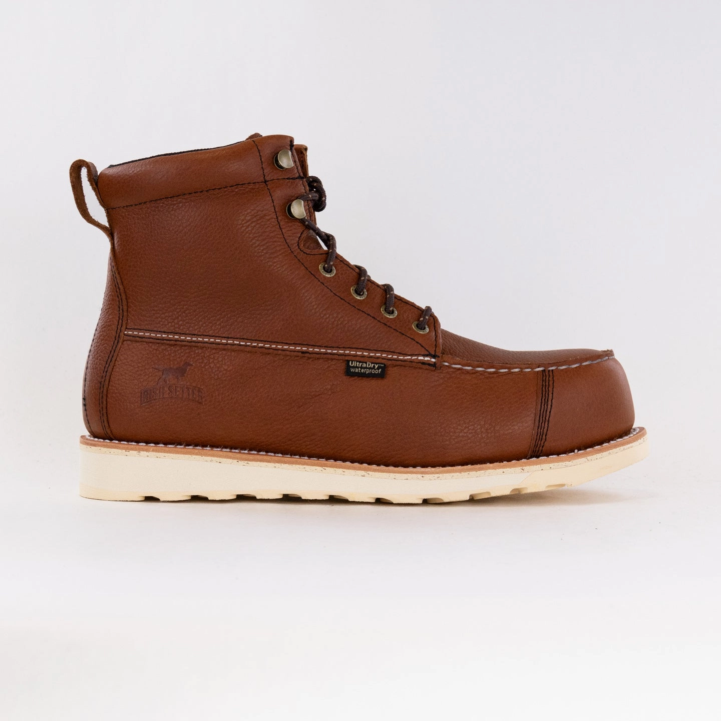 Irish Setter Wingshooter ST 6'' Waterproof Safety Toe (Men's) - Brown Slip Resistant Rough Terrain