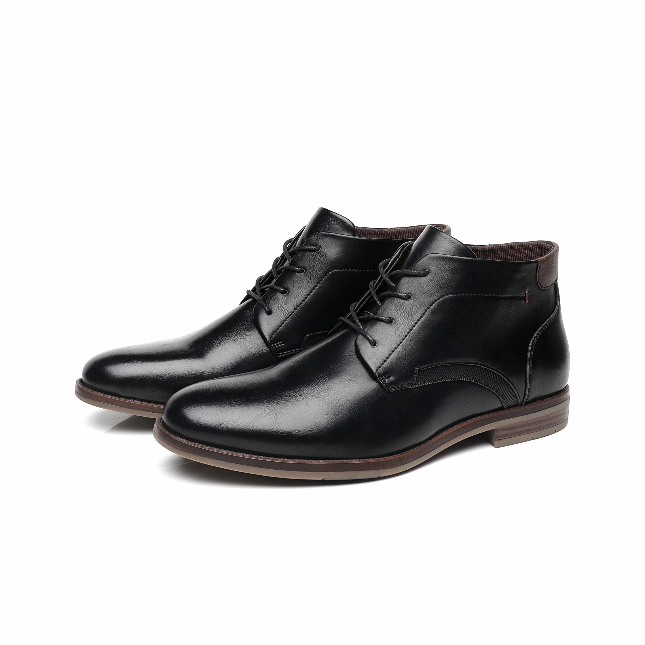 West Louis? Luxury Handmade Leather Business-Men Chukka Boots Insulated Rough Trail Hiker Cold   Resistant